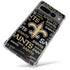 NFL New Orleans Saints Black Blast Google Pixel 7 Pro Clear Case